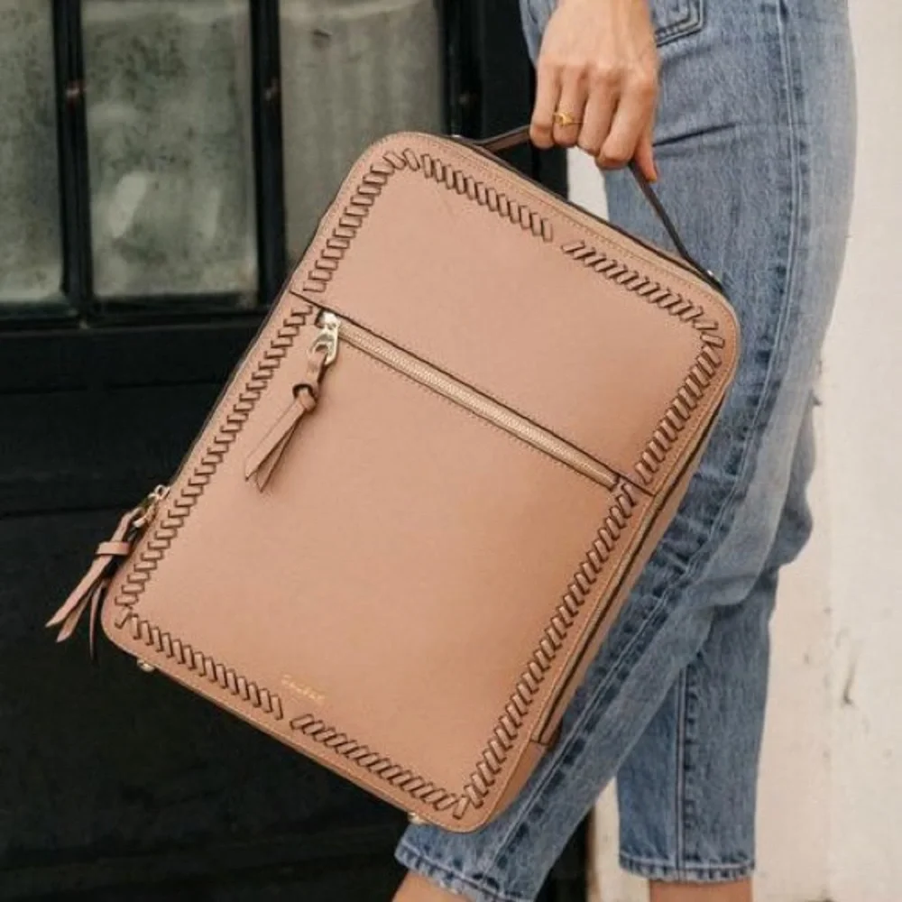 Kaya 15 inch Laptop Backpack in Caramel - Picture 2 of 10